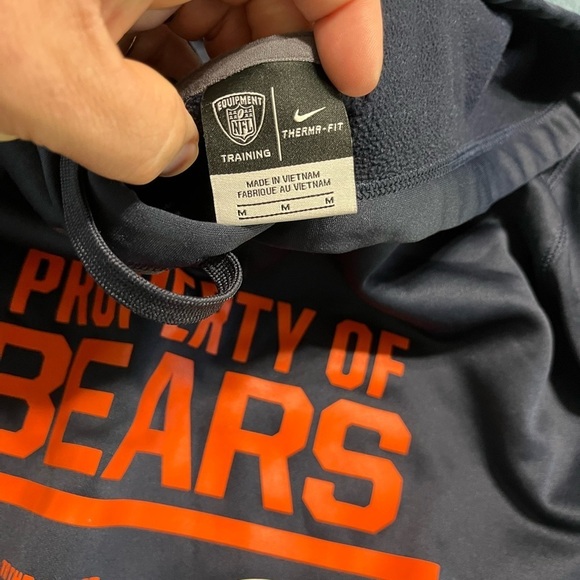 Nike Chicago Bears Hoodie M - Picture 4 of 6